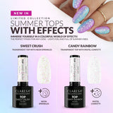 Top Coat Claresa No Wipe Candy Rainbow 5ml