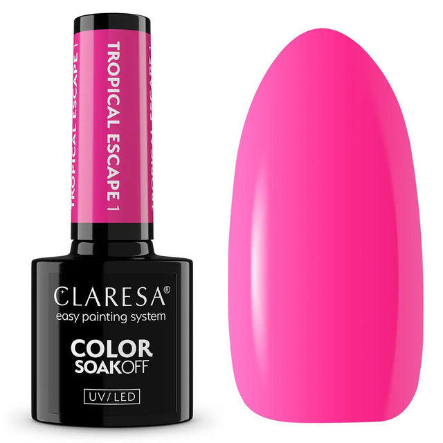 Claresa Lakier żelowy UV LED 5ml Tropical Escape 1