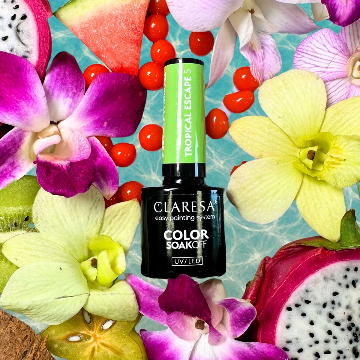 Claresa Lakier żelowy UV LED 5ml Tropical Escape 5