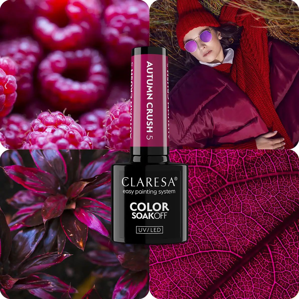 Claresa UV LED Gel Polish 5ml Jesienny Crush 5