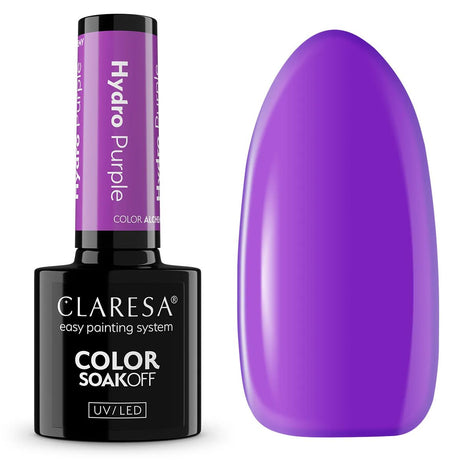 Claresa lakier hybrydowy uv led 5ml color alchemy - hydrofioletowy