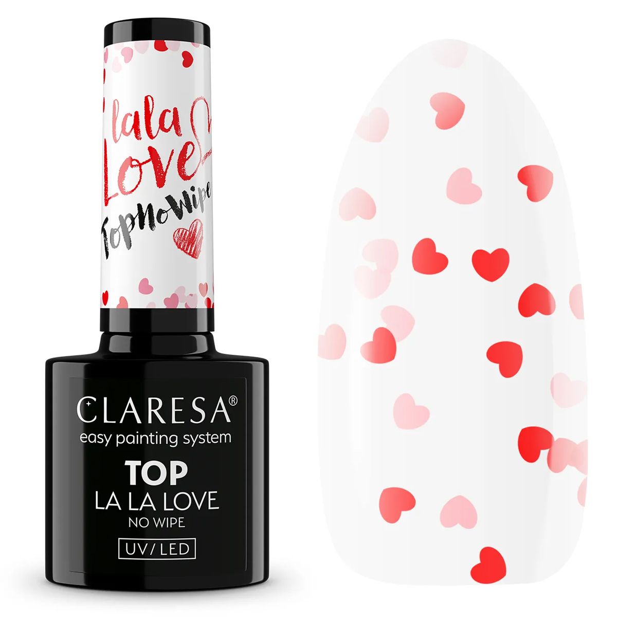 Top Coat Claresa No Wipe La La Love 5ml