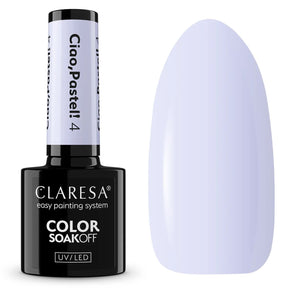 Claresa Lakier Żelowy UV LED 5ml Ciao Pastel 4