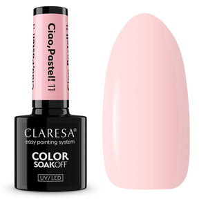 Claresa Lakier Żelowy UV LED 5ml Ciao Pastel 11