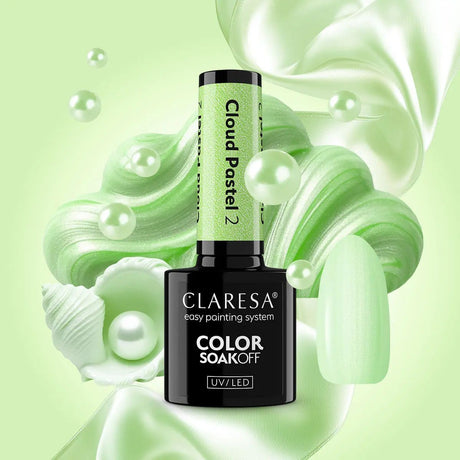 Claresa Lakier Żelowy UV LED 5ml Chmura Pastel 2