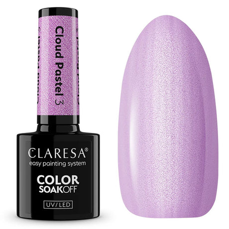 Claresa Lakier Żelowy UV LED 5ml Chmura Pastel 3