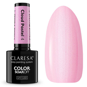 Claresa Lakier Żelowy UV LED 5ml Chmura Pastel 4