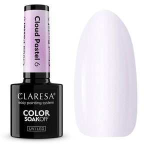 Claresa Lakier Żelowy UV LED 5ml Chmura Pastel 6