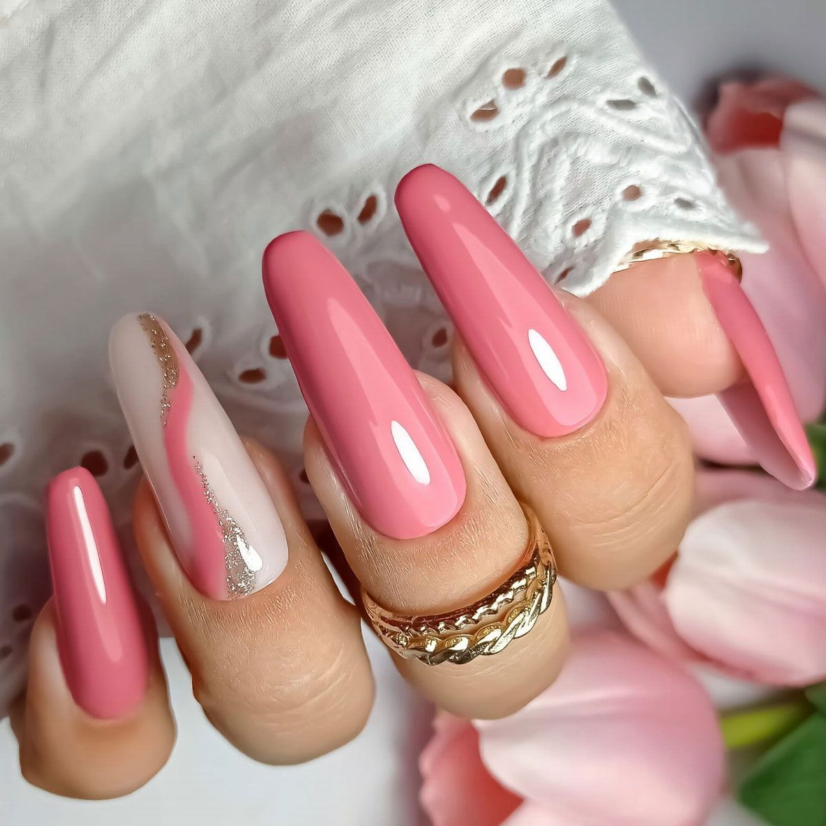 Claresa Lakier Żelowy UV LED 5ml Dusty Rose 6