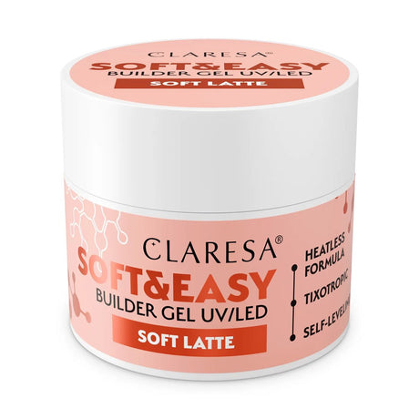 Claresa Keratin Soft Easy żel budujący Soft Latte 12gr.
