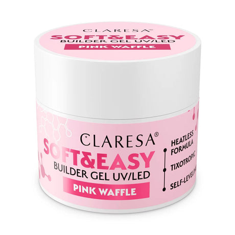 Claresa Keratin Soft Easy Builder żel różowy wafel 45gr.