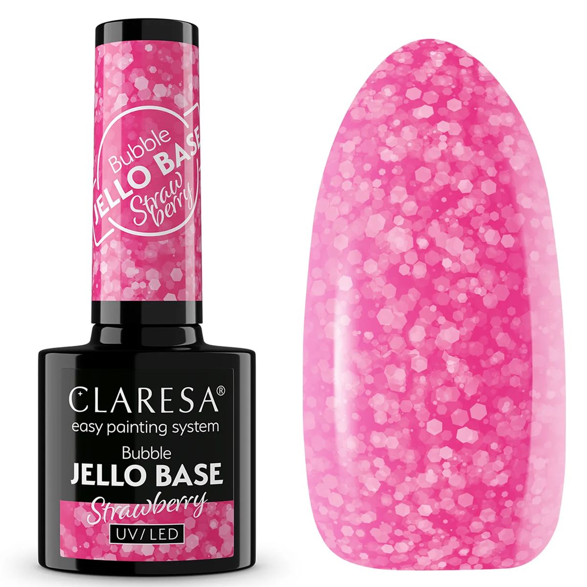 Claresa Bubble Jello Podkład truskawkowy 5ml