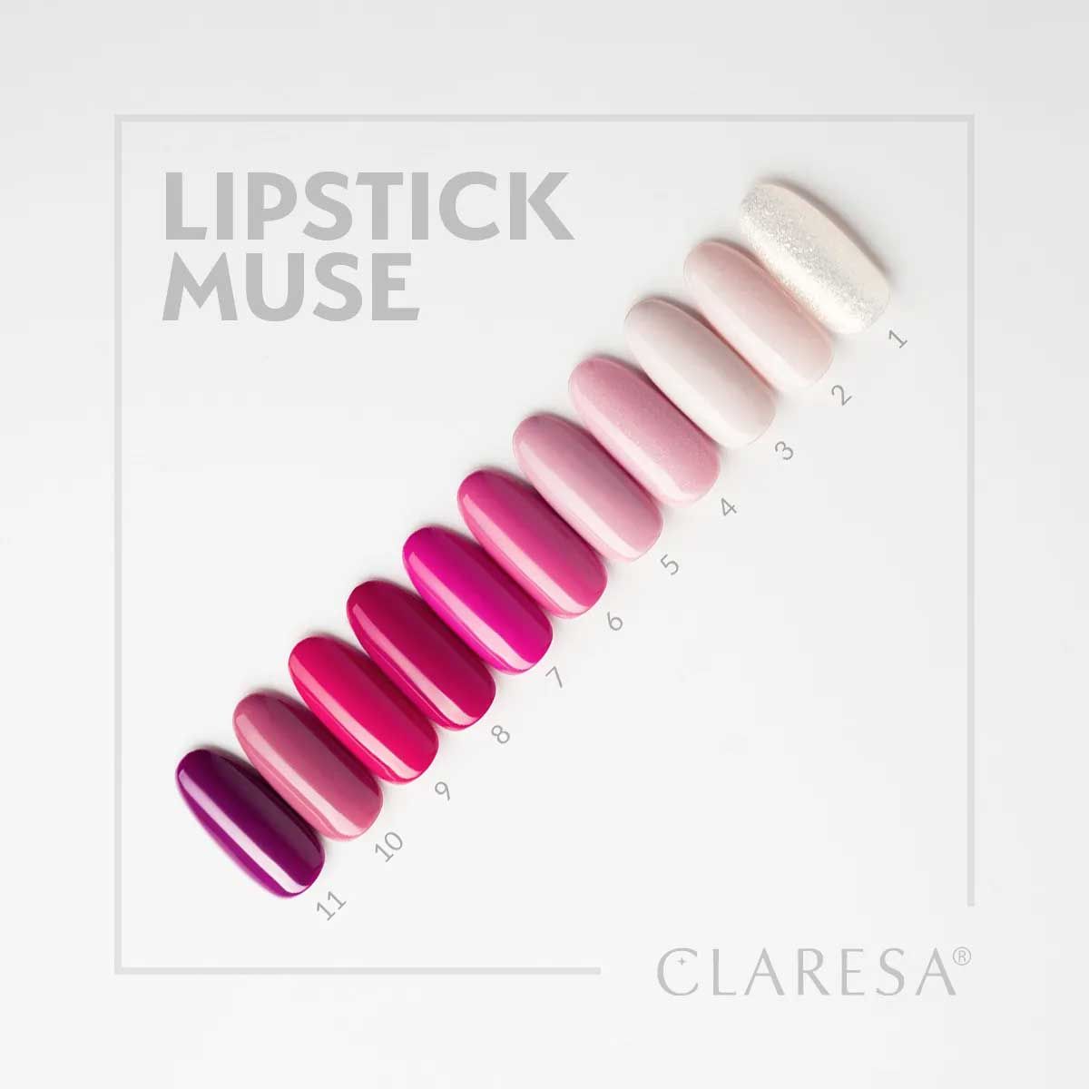 Claresa uv led gellak 5ml lipstick muse 07