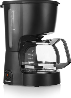 Ekspres do kawy Tristar 6 filiżanek 600 W czarny, z dzbankiem 0,6 l (camping)