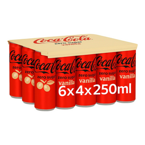 Puszka wanilii Coca-Cola Zero (24x 25cl)