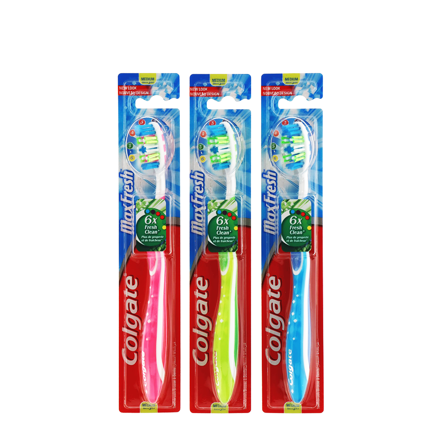 Colgate szczoteczka do zębów max Fresh medium