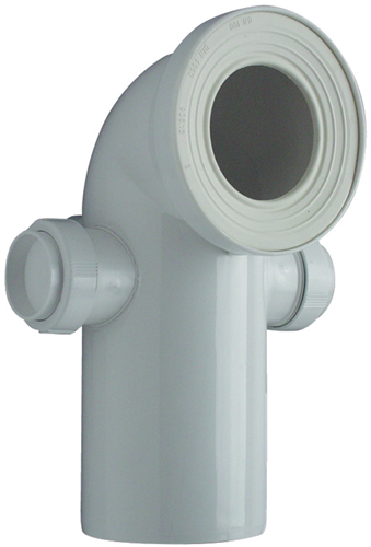 Odpływ WC Cornat 90° + 2 odpływy 50mm wi - ckabas9000