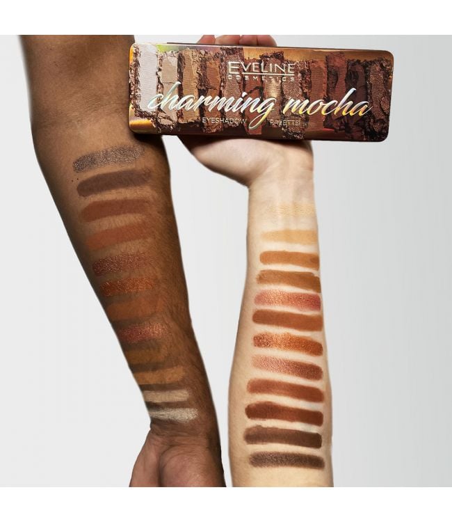 Paleta cieni do powiek Eveline urocza mocha