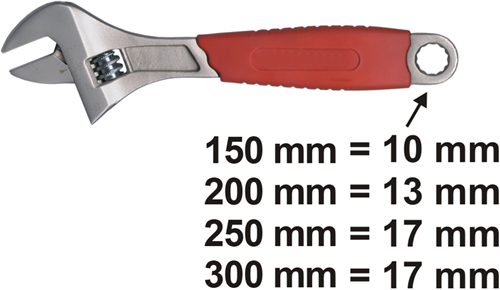 Klucz angielski Connex 250mm (10'') - cox550110
