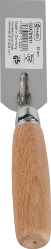 Nóż do fug gipsowych Connex 40mm ze stali nierdzewnej - cox781011