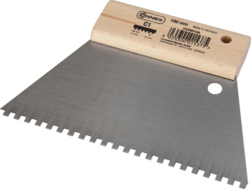 Connex grzebień do kleju 180mm 4x4mm c1 - cox883188