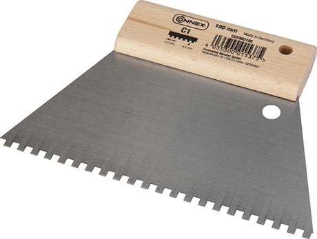Connex grzebień do kleju 180mm 4x4mm c1 - cox883188