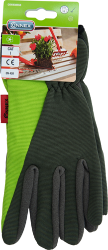 Rękawiczka ogrodowa Connex spandex zielona gr08 - cox938558