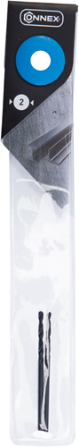 Wiertło do metalu Connex 2,0mm (49mm) (2szt) niebieskie - cox970022