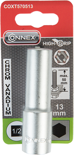 Klucz nasadowy Connex 1 2 o długości 13 mm - coxt570513