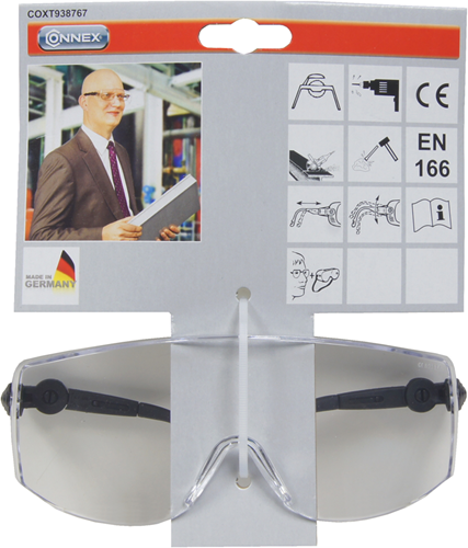 Regulowane okulary ochronne Connex en166 - coxt938767