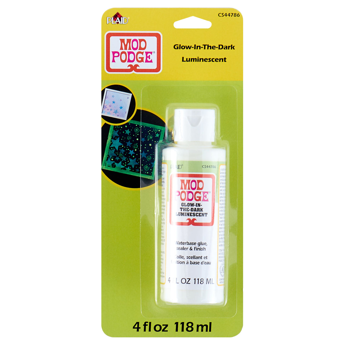 Mod podge • świecący w ciemności 118ml