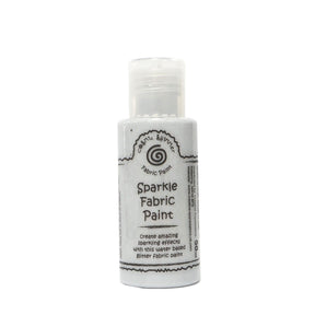 Kosmiczny połysk • Farba do tkanin blask srebrny połysk 50ml