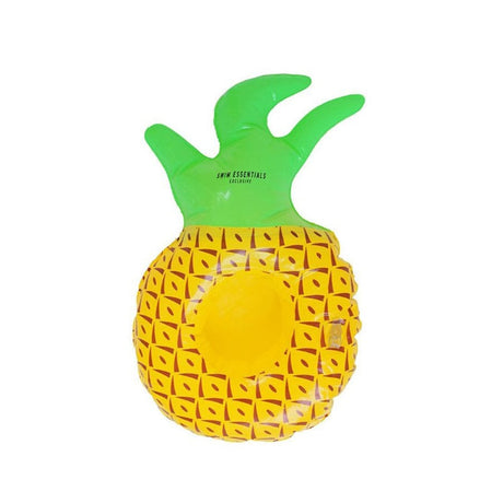 Tropikalna błogość | wielobarwny nadmuchiwany uchwyt na kubek ananas