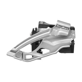 Przednia zakrętka Sunrace MS66 2x10 Dual Pull Silver