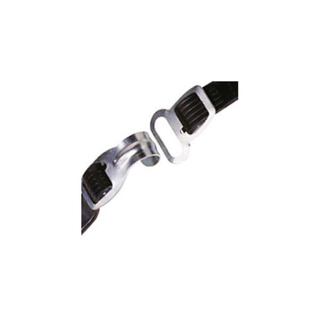 Lina bungee Bibia z oczkiem hakowym 50 cm - czarna