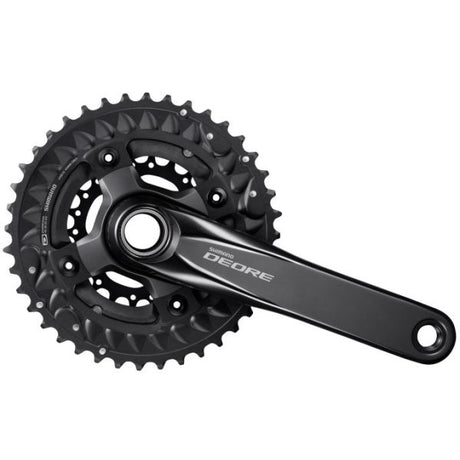 Shimano Cankset 3 x 10 prędkości Deore Fc -M6000 175 mm 40 x 30 x 22t - Czarny
