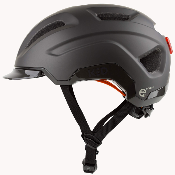 Kask rowerowy Ked pedał l (59-63cm) - czarny mat