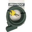 UrbanProof Spiral Lock 12 mm*150 cm matowy zielony
