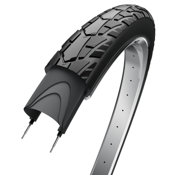 Opona Edge Performance basic 28 x 1,40 37-622 - czarna z refleksami