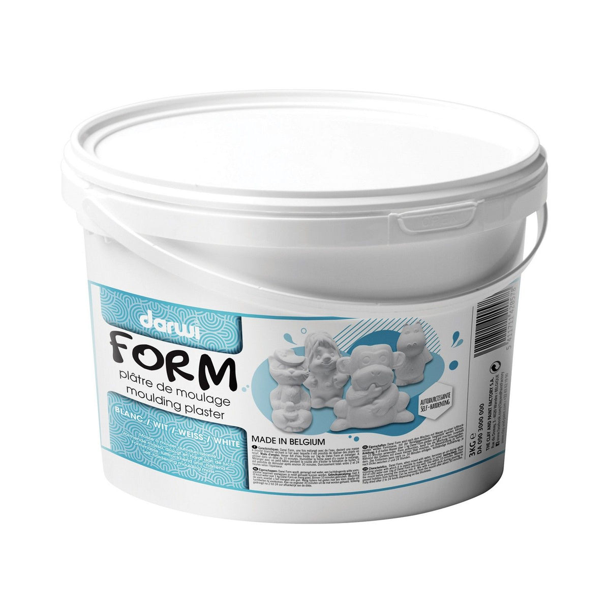 Darwi niemarkowe • Wiadro gipsowo-formowe 3kg