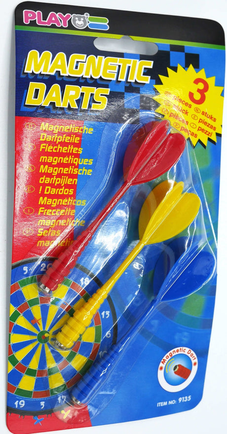 Rzutki magnetyczne Playgo, 3 sztuki, długość 10,5 cm