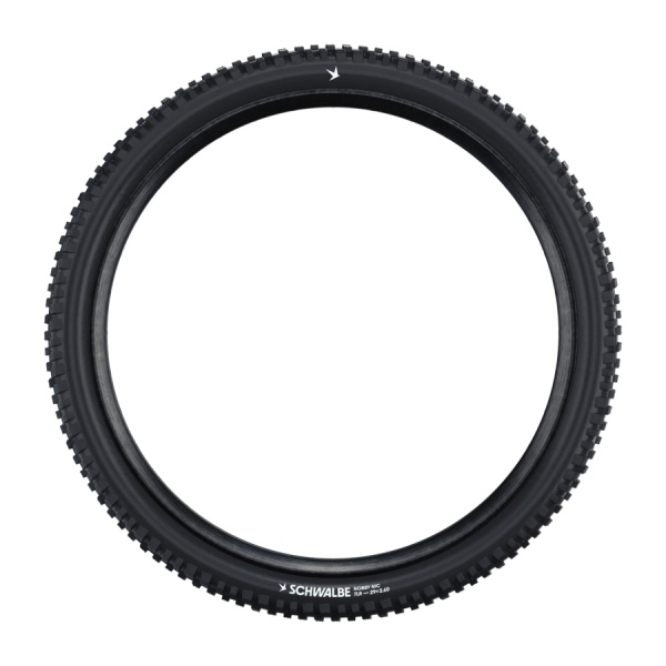 Schwalbe nobby nic 27,5x2,80 (70-584) składana linia wydajności addix zielony czarny