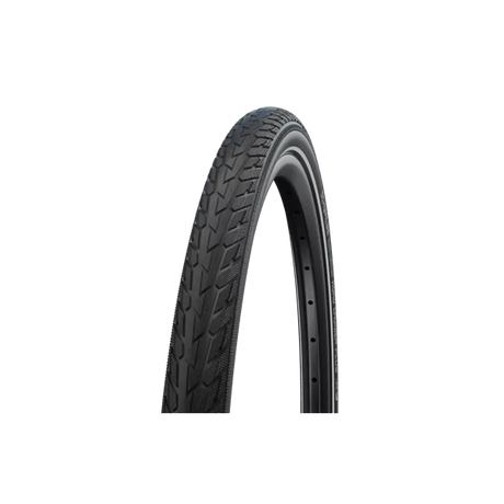 Opona zewnętrzna Schwalbe Road Cruiser Plus 28 x 1,75 czarna odblask