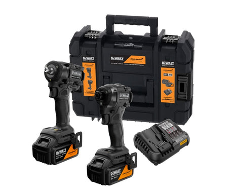 Dewalt combo set 18v dck2224mp2t (dcd86m, dcf92m) 2x5,0ah tstak mclaren