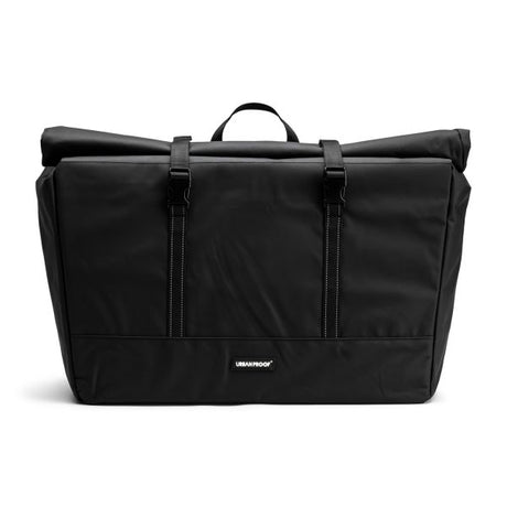 Holenderska pojedyncza torba miejska typu longtail o pojemności 60 l, czarna