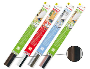 Szczotka do drzwi Fix-o-moll premium samoprzylepna - 1m - brązowa