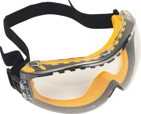 Okulary ochronne Dewalt DPG82-11D EU w komplecie. ochrona przeciwmgielna czarny żółty DIN EN 166