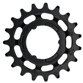 KMC Gear R Shimano 19t Chromoly Black 3 32