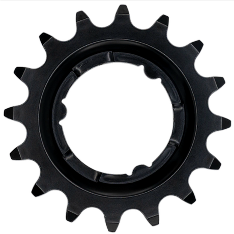 Zębatka KMC do Shimano 16t o-mo stal 3 32 cale - czarna