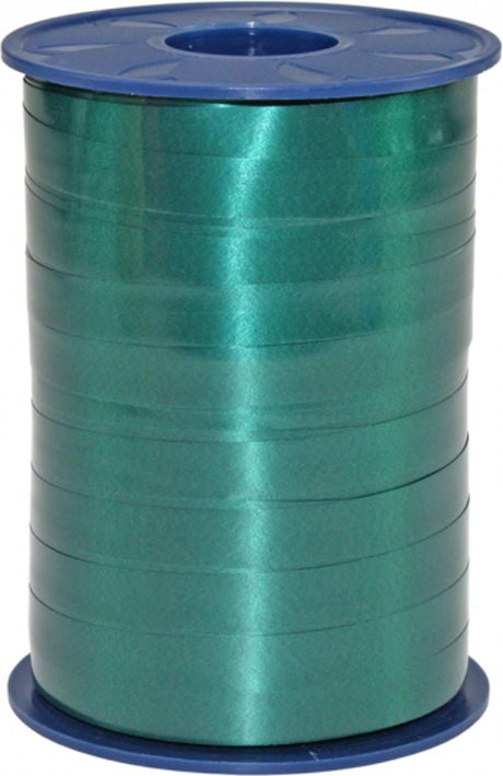 Wstążka do curlingu Globos 10mm 250m ciemnozielona